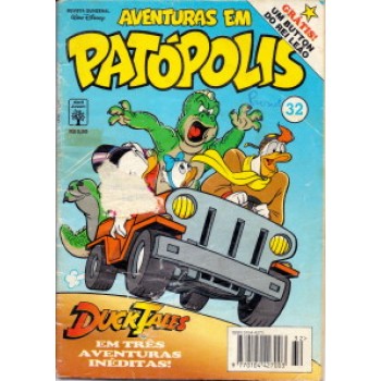 35335 Aventuras em Patópolis 32 (1995) Editora Abril
