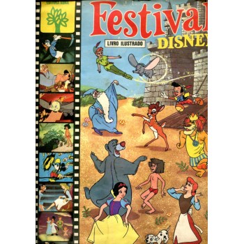 Festival Disney (1975) Álbum de Figurinhas Incompleto