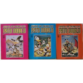 35325 Anos de Ouro do Pato Donald 1 2 3 (1988) Editora Abril