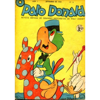 38047 Pato Donald 3 (1950) Editora Abril