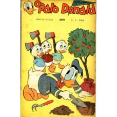 38284 Pato Donald 243 (1956) Editora Abril