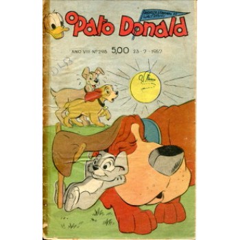 38393 Pato Donald 298 (1957) Editora Abril
