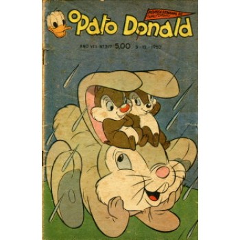 38420 Pato Donald 317 (1957) Editora Abril