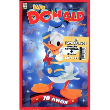 Pato Donald 70 Anos (2004) com brinde !