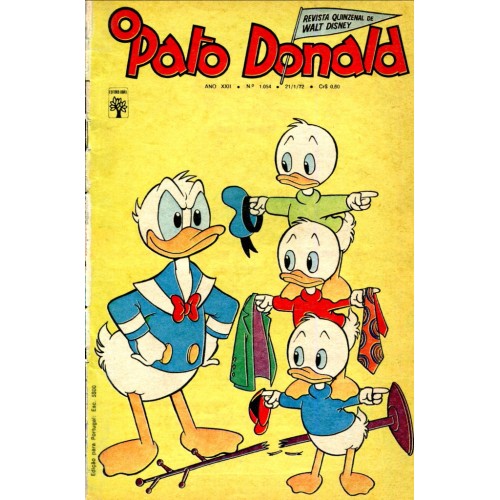 Pato Donald 1054 (1972)