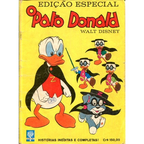 Pato Donald Edição Especial (1963) Raridade