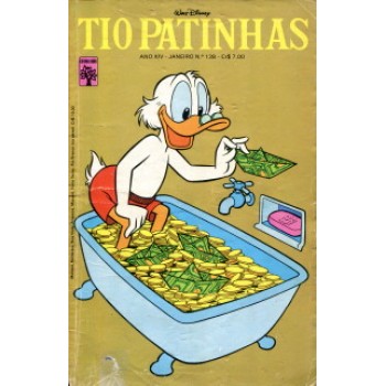 41051 Tio Patinhas 138 (1977) Editora Abril