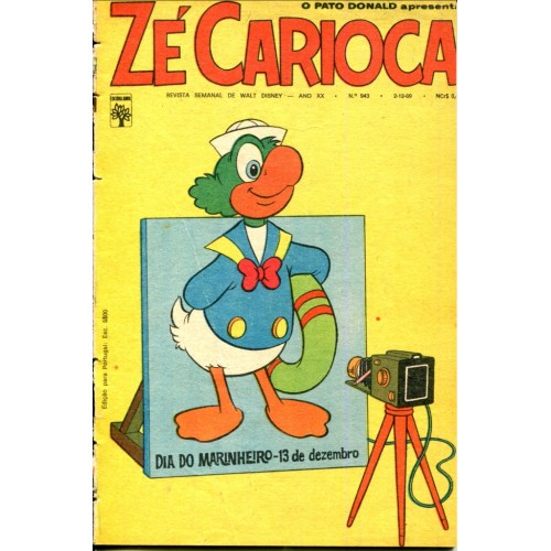 Zé Carioca 943 (1969)