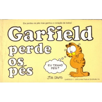 35688 Garfield Perde os Pés (1984) Editora Cedibra