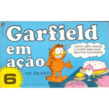 35697 Garfield em Ação 6 (1984) Salamandra Editora