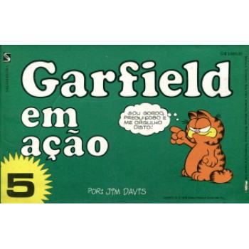 39096 Garfield em Ação 5 (1984) Salamandra Editora