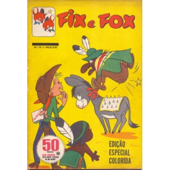 37539 Fix e Fox 10 (1966) Editora RGE