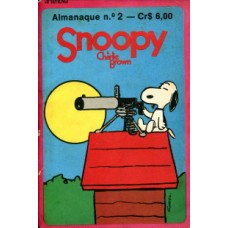 39095 Almanaque Snoopy 2 (1971) Editora Artenova