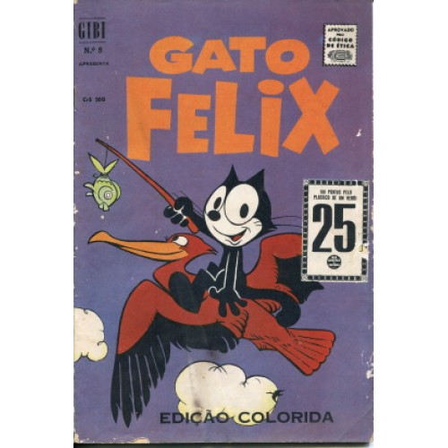 Conheça o Gato Félix  Mania de Gibi:Gibis, HQs, Revistas em