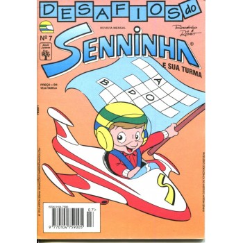 Desafios do Senninha 7 (1995) Revista de Atividades