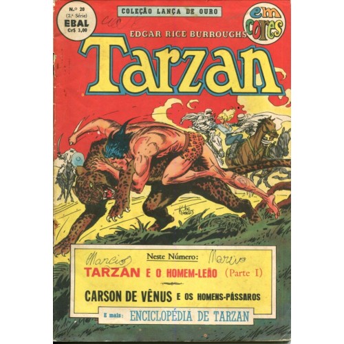 Tarzan em Cores 20 (1974) 2a Série