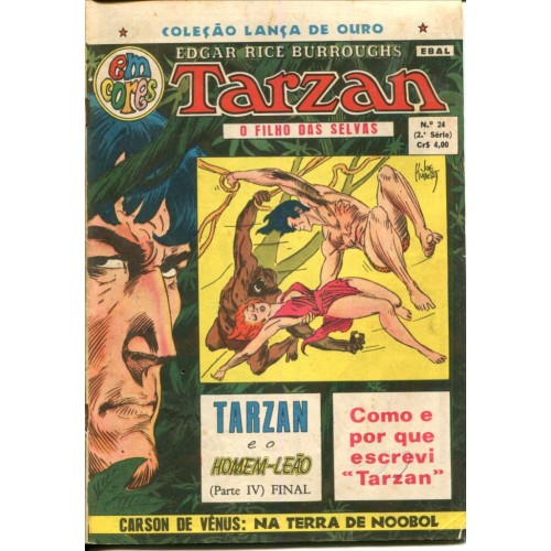Tarzan em Cores 24 (1974) 2a Série