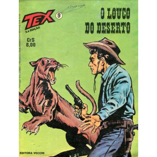 Tex 9 (1977) 2a Edição