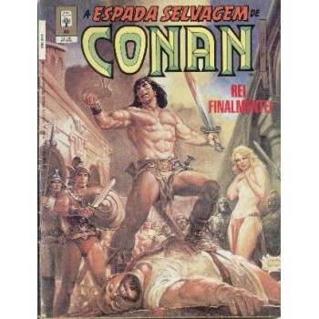 32973 A Espada Selvagem de Conan Reedição 40 (1993) Editora Abril