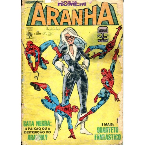 Homem Aranha 33 (1986) Somente Leitura