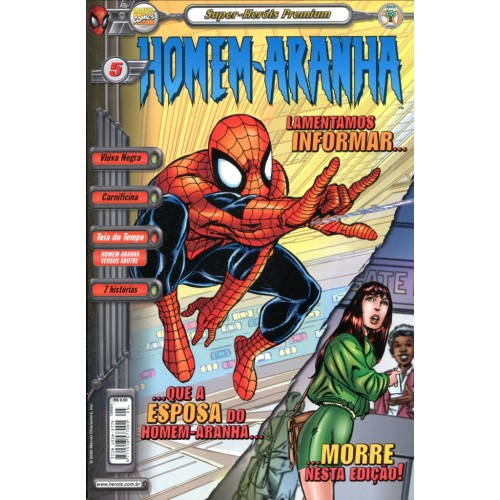 Homem Aranha 5 (2001) Super Heróis Premium