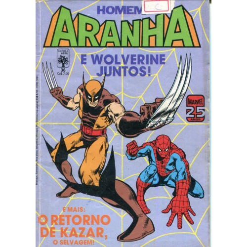 Homem Aranha 36 (1986) 