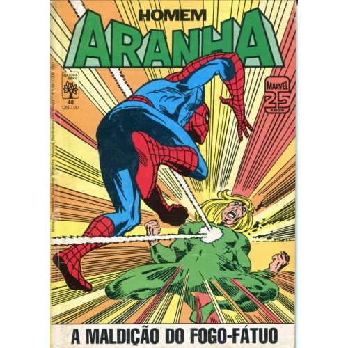 Homem Aranha 40 (1986) 