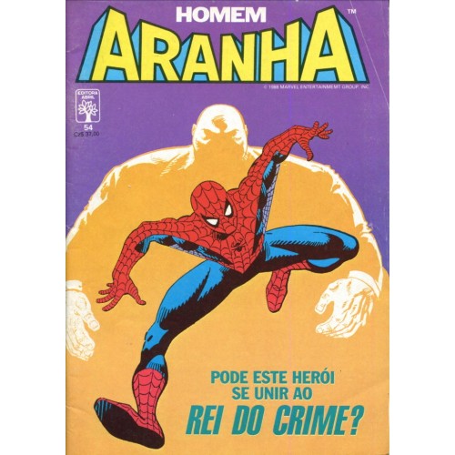 Homem Aranha 54 (1987) 