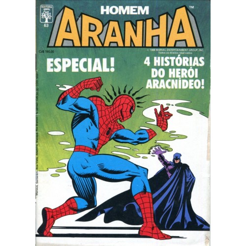 Homem Aranha 63 (1988) 