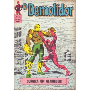 37094 O Demolidor 17 (1970) 1a Série Editora Ebal