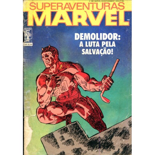 Superaventuras Marvel 66 (1987) Somente Leitura