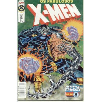 32460 Os Fabulosos X - Men 34 (1998) Editora Abril