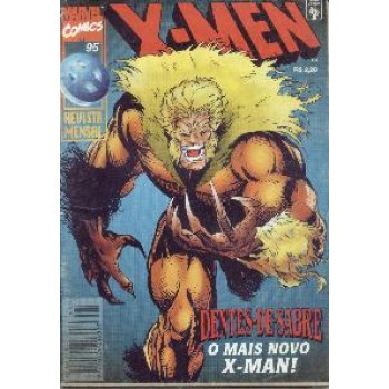 32605 X - Men 95 (1996) Editora Abril