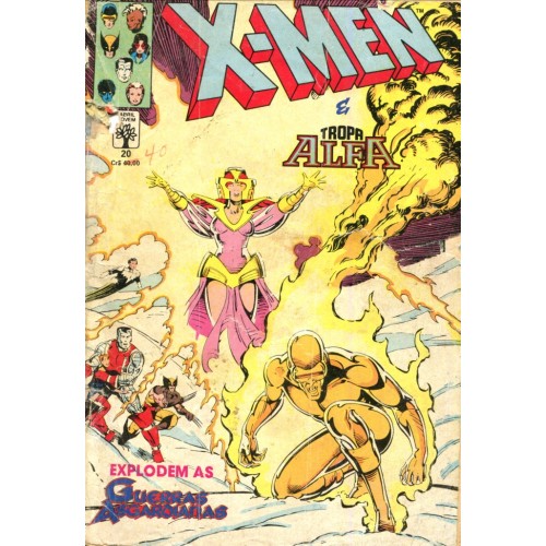 X - Men 20 (1990) Somente Leitura
