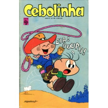 38696 Cebolinha 48 (1976) Editora Abril
