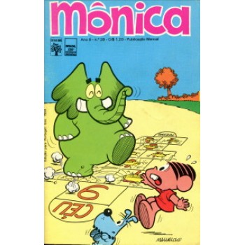 38863 Mônica 28 (1972) Editora Abril