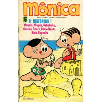 38880 Mônica 43 (1973) Editora Abril