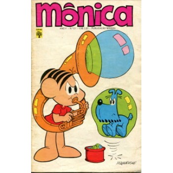 38886 Mônica 51 (1974) Editora Abril