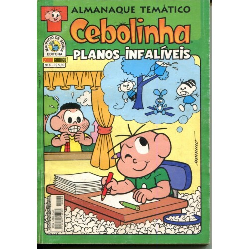 Almanaque Temático Cebolinha Planos Infalíveis 8 (2008)