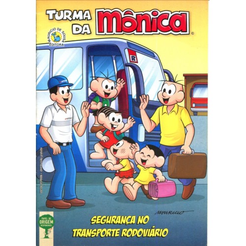 Turma da Mônica (2018) Segurança no Transporte Rodoviário